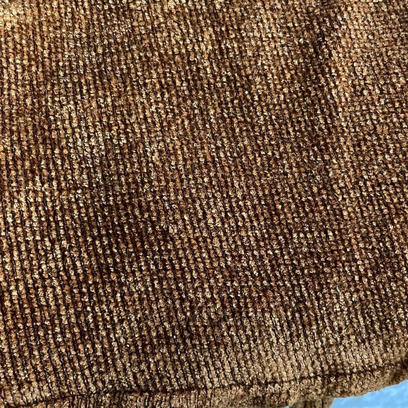 XCVI women’s brown stretchy L/S pullover chenille sweater new - Picture 9 of 9